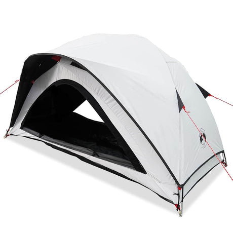 Vidaxl tente de camping 1 personne tissu occultant blanc imperméable