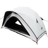 Vidaxl tente de camping 1 personne tissu occultant blanc imperméable