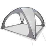 Tente de fête VidaXL imperméable gris