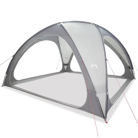 Tente de fête VidaXL imperméable gris
