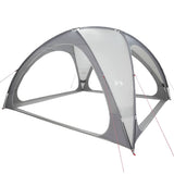 Tente de fête VidaXL imperméable gris