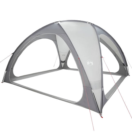 Tente de fête VidaXL imperméable gris