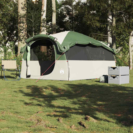 Tente tunnel VidaXL 6 personnes imperméable vert