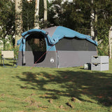 Tente tunnel VidaXL 6 personnes imperméable bleue