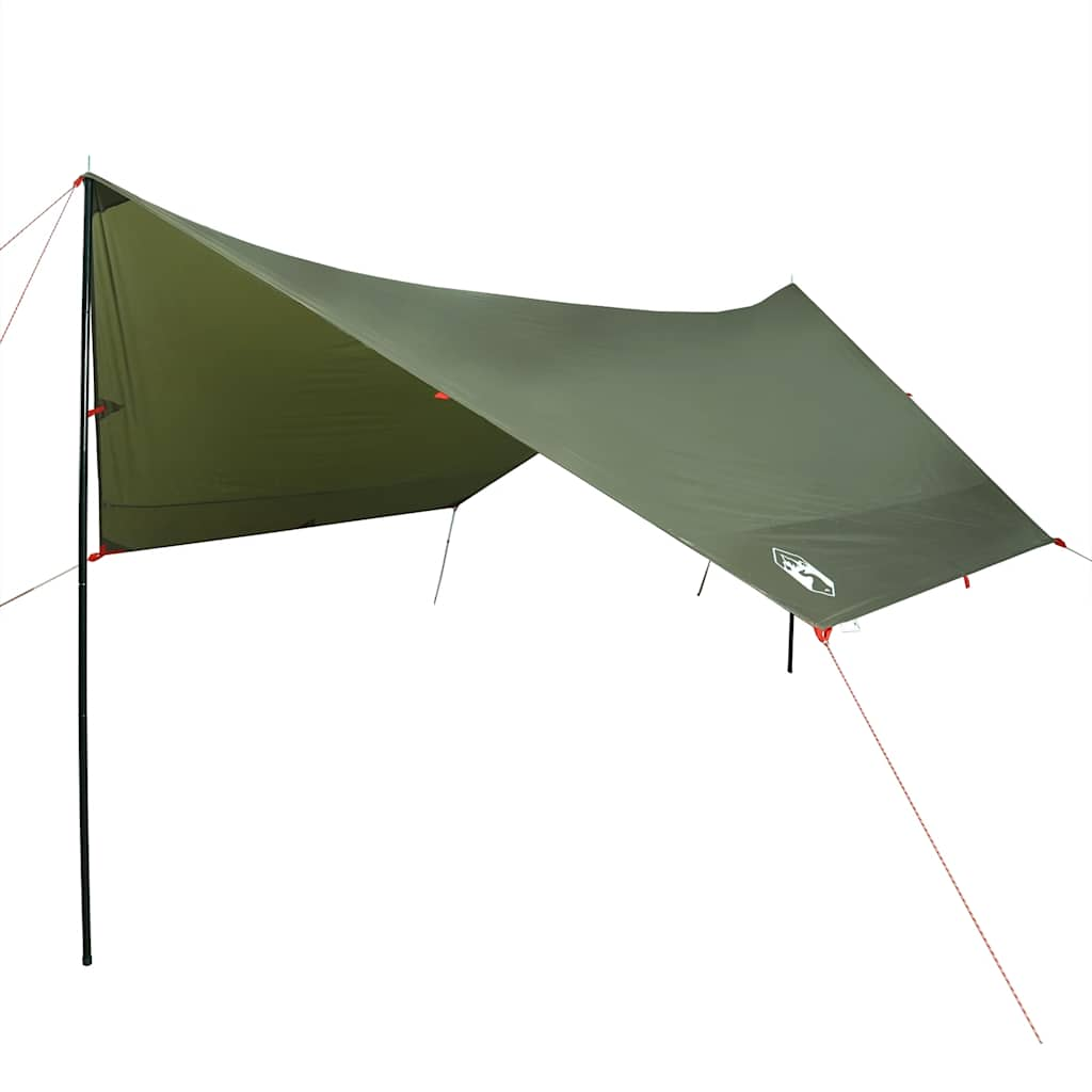 Vidaxl Camping kalesje vanntett 438x376x212 cm olivengrønn