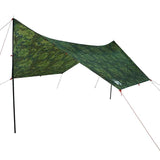 Vidaxl Camping Canvas Waterproof 438x376x212 cm de camuflaje