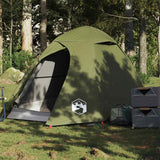 Tente dôme VidaXL 2 personnes imperméable vert olive