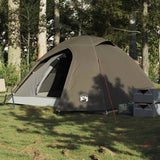 Vidaxl Dome Tent 4-osobowy wodoodporny brąz