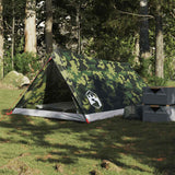 Vidaxl Tent 2 Person Camouflage imperméable