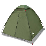 Vidaxl Dome Tent 2 Personne étanche à l'olive vert