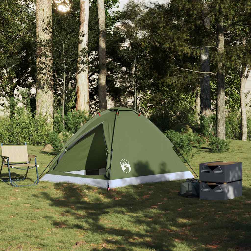 Vidaxl Dome Tenda Oliva Green d'oliva impermeabile per 2 persone