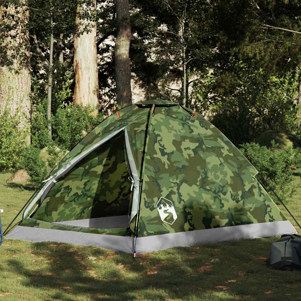 Vidaxl Dome Tent 2-Persona impermeable Camuflaje