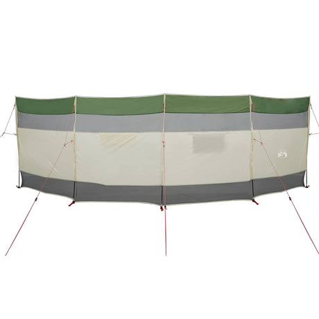 VidaXL pare-brise camping étanche 510x153 cm vert