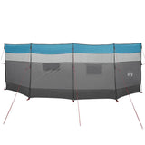 VidaXL pare-brise camping étanche 510x153 cm bleu