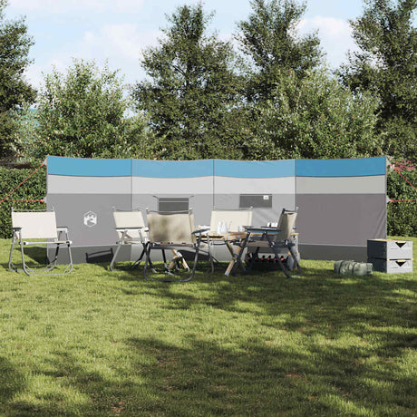 VidaXL pare-brise camping étanche 510x153 cm bleu