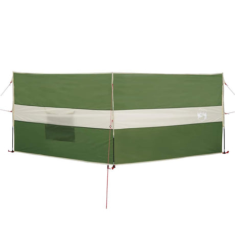 VidaXL pare-brise camping étanche 344x120 cm vert
