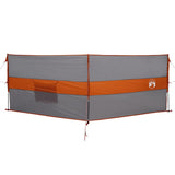 Vidaxx pare-brise de camping étanche 344x120 cm gris et orange