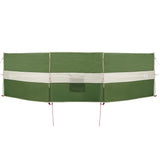 VidaXL pare-brise camping étanche 490x123 cm vert