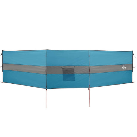 VidaXL pare-brise camping étanche 490x123 cm bleu
