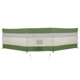 VidaXL pare-brise camping étanche 508x130 cm vert
