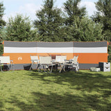 Vidaxx pare-brise de camping étanche 508x130 cm gris et orange