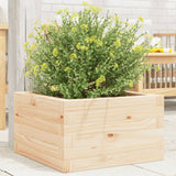 Vidaxx jardinière 40x40x23 cm bois de pin massif