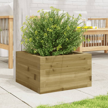 Jardinière Vidaxx 40x40x23 cm bois de pin imprégné