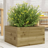 Jardinière Vidaxx 40x40x23 cm bois de pin imprégné