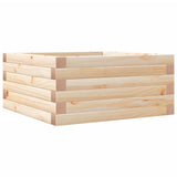 Vidaxx jardinière 50x50x23 cm bois de pin massif