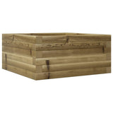 Jardinière Vidaxx 50x50x23 cm bois de pin imprégné