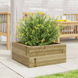 Jardinière Vidaxx 50x50x23 cm bois de pin imprégné