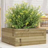 Jardinière Vidaxx 50x50x23 cm bois de pin imprégné