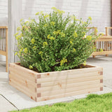 Vidaxx jardinière 70x70x23 cm bois de pin massif