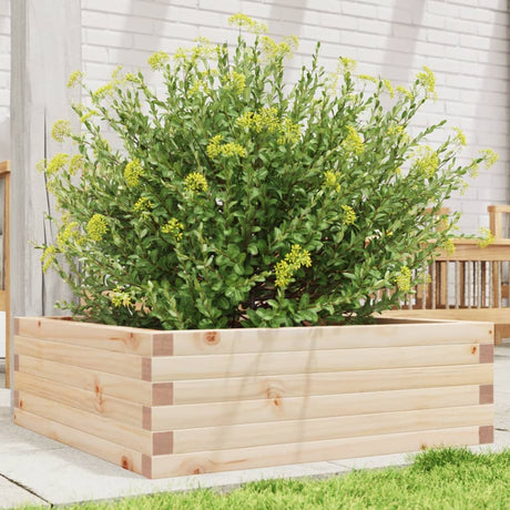 Vidaxx jardinière 70x70x23 cm bois de pin massif