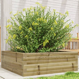 Jardinière Vidaxx 70x70x23 cm bois de pin imprégné
