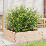 Vidaxx jardinière 80x80x23 cm bois de pin massif