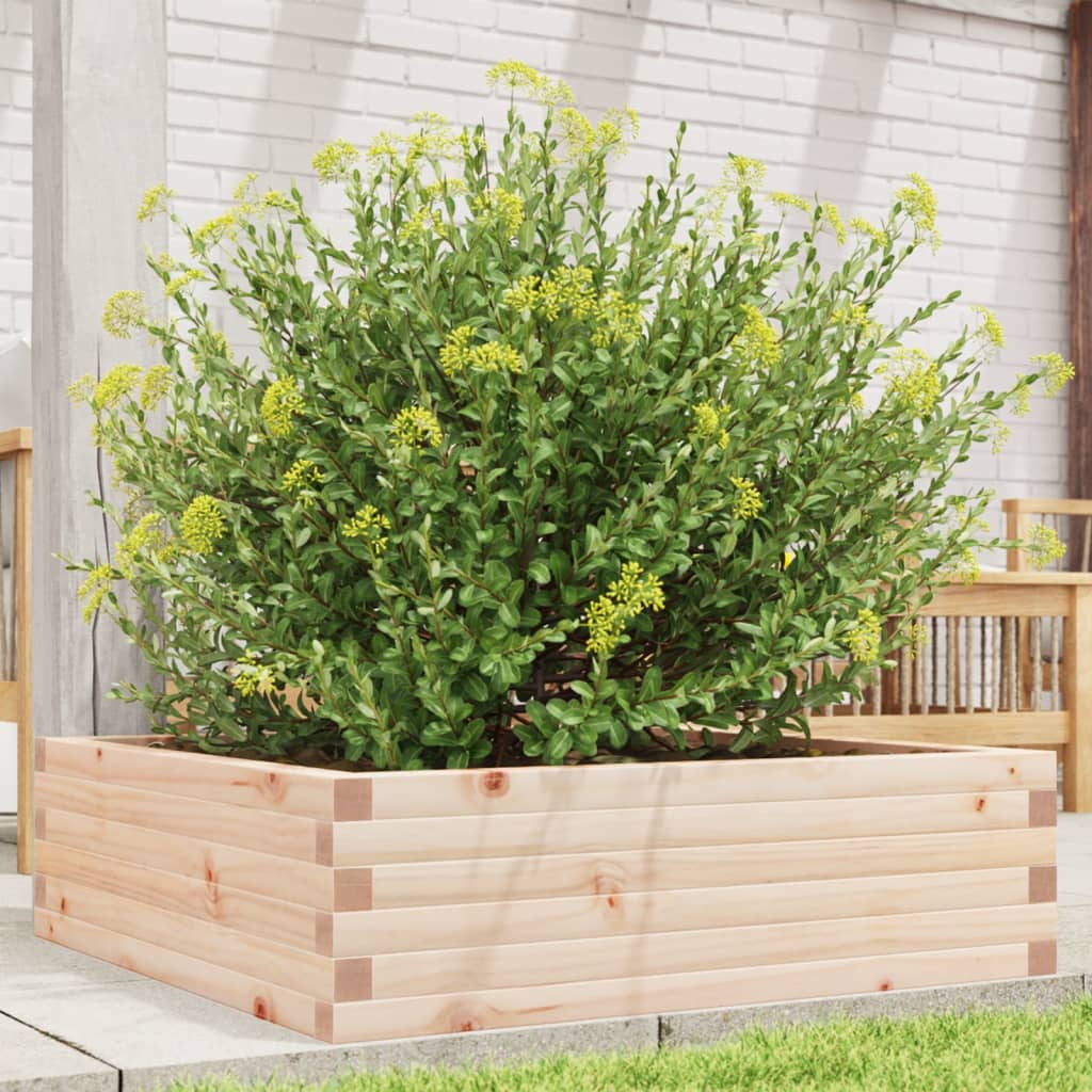 Vidaxx jardinière 80x80x23 cm bois de pin massif