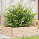 Vidaxx jardinière 80x80x23 cm bois de pin massif