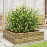 Jardinière Vidaxx 80x80x23 cm bois de pin imprégné