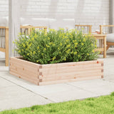 Vidaxx jardinière 90x90x23 cm bois de pin massif