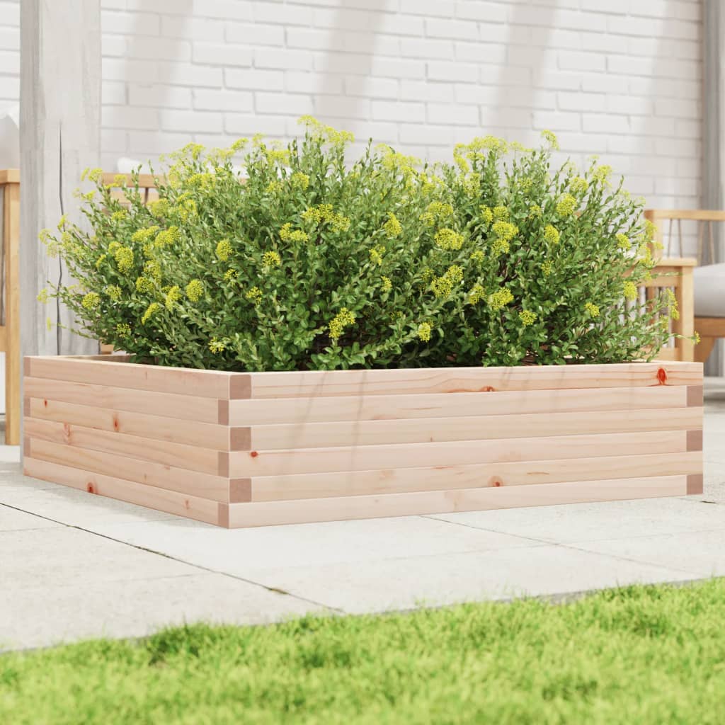 Vidaxx jardinière 90x90x23 cm bois de pin massif