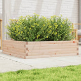 Vidaxx jardinière 90x90x23 cm bois de pin massif
