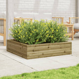 Jardinière Vidaxx 90x90x23 cm bois de pin imprégné