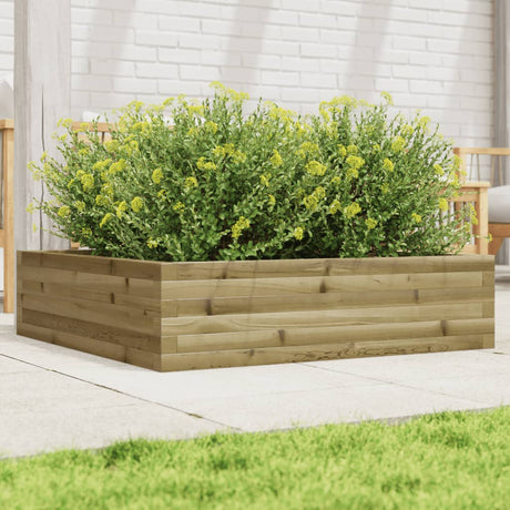 Jardinière Vidaxx 90x90x23 cm bois de pin imprégné