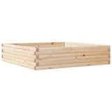 Vidaxx jardinière 100x100x23 cm bois de pin massif