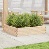 Vidaxx jardinière 100x100x23 cm bois de pin massif