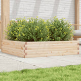 Vidaxx jardinière 100x100x23 cm bois de pin massif