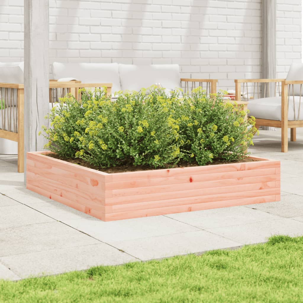 Jardinière Vidaxx 110x110x23 cm bois de Douglas massif