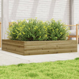 Jardinière Vidaxx 110x110x23 cm bois de pin imprégné