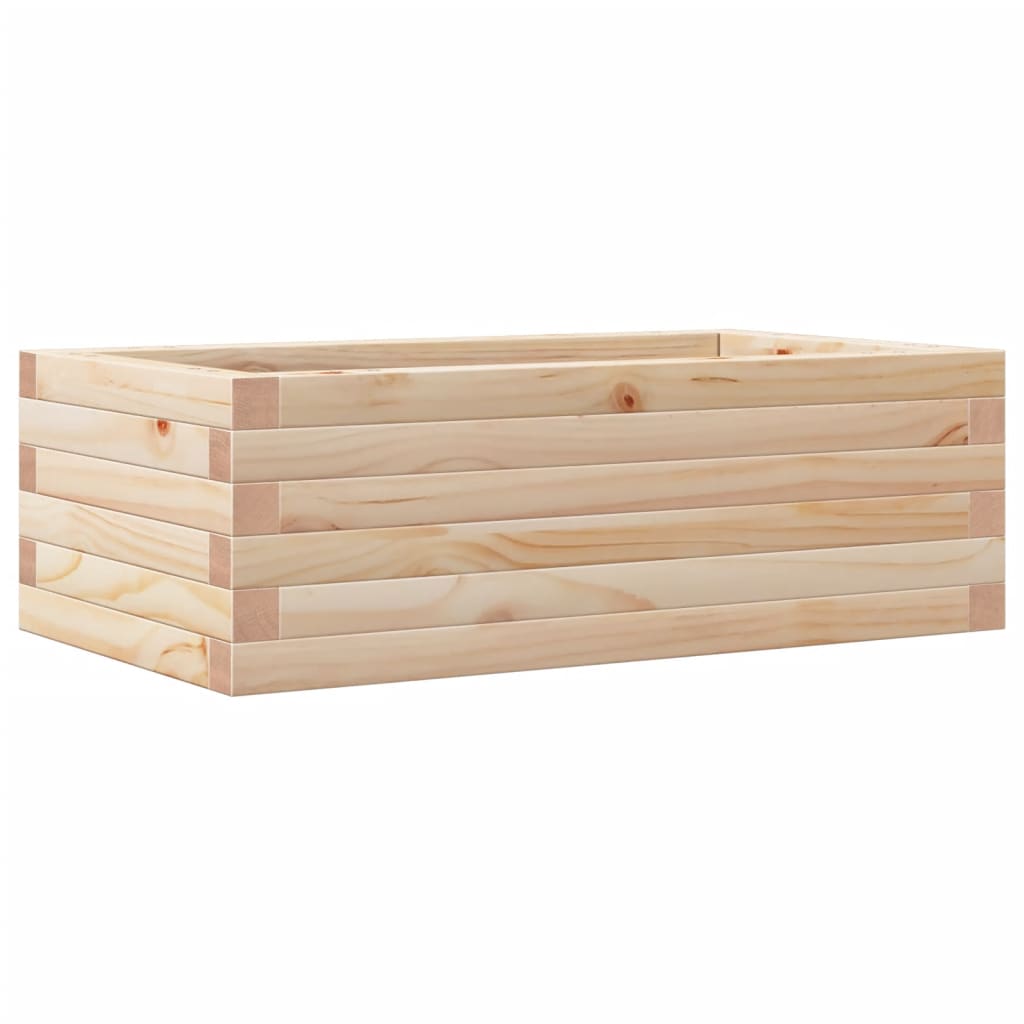 Vidaxx jardinière 70x40x23 cm bois de pin massif
